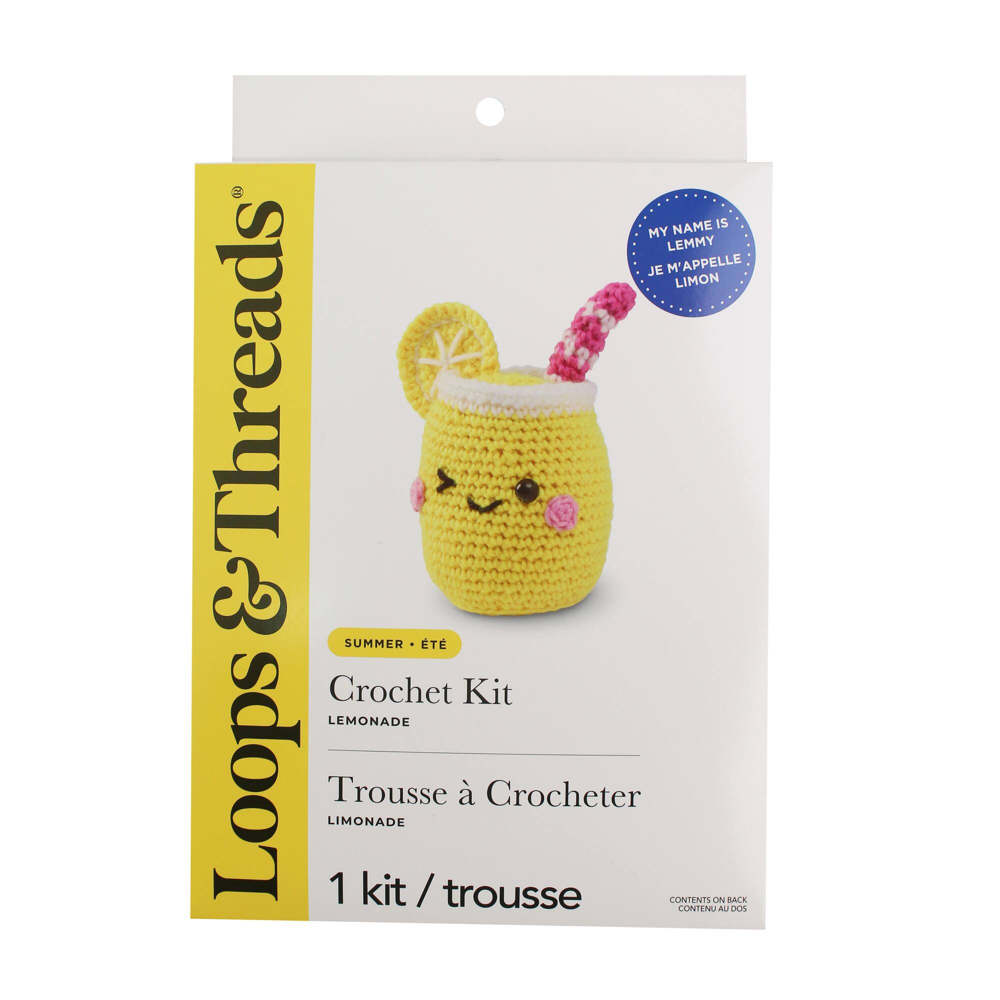 Summer Lemonade Crochet Kit by Loops & Threads®